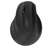 YENKEE Ergonomic left-handed wireless mouse, Dual WL+BT battery  (YMS 5060L)