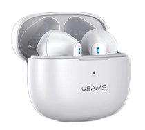 USAMS Bluetooth Headphones TW S 5.2 NX10 Dual mic white  (USA001098)