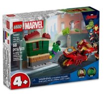 LEGO Polska Marvel Super Heroes Iron Man with Bike and The Hulk  (76287)