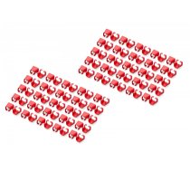 Digitus Color clips for patch cables RJ45 100 pieces red (A-CC-R)