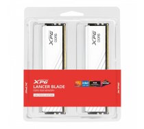 Adata 32 GB DIMM DDR5-6000 (2x 16 GB) Dual Kit (white, AX5U6000C3016G-DTLABRWH, XPG Lancer Blade RGB, INTEL XMP, AMD EXPO) (AX5U6000C3016G-DTLABRWH)