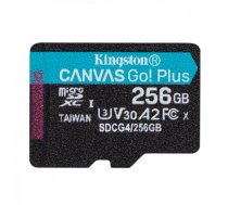 KINGSTON Memory card microSD 256GB Canvas Go! Plus 200MB/s A2 U3 V30 (SDCG4/256GBSP)
