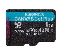 KINGSTON Memory card microSD 1TB Canvas Go! Plus 200MB/s A2 U3 V30 (SDCG4/1TBSP)