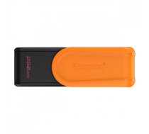 KINGSTON 256GB Portable USB 3.2 Gen 1 DataTraveler Exodia S (Black/Orange) (DTXS/256GB)