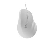 NATEC Vertical mouse CRAKE 2 PRO 128000DPI optical white (NMY-2273)