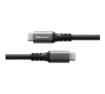 Qoltec USB4 cable, USB-C, 240W, Thunderbolt 3 AND 4, 40Gbps (50669)