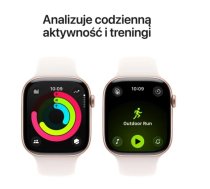 APPLE Watch Series 11 GPS 42mm Rose Gold Aluminium Case | Light Blush Sport Band - M/L (MEU44MP/A)