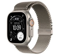 APPLE Watch Ultra 3 GPS + Cellular 49mm Natural Titanium Case | Natural Titanium Milanese Loop - S (MEWW4QP/A)