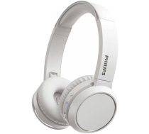 PHILIPS Wireless On-Ear Headphones TAH4205WT/00 Bluetooth®, Built-in microphone, 32mm drivers/closed-back, White (TAH4205WT/00)