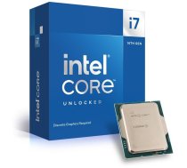 INTEL Desktop CPU Intel Core i7-14700KF (up to 5.60 GHz, 33MB Cache, LGA1700) boxed (BX8071514700KFSRN3Y)