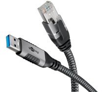 Goobay USB-A 3.0 to RJ45 Ethernet Cable, 1 m | 70299 (70299)