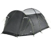 High Peak Family Tunnel Tent Santiago 5.0 (gray/green, with vestibule) (11802)