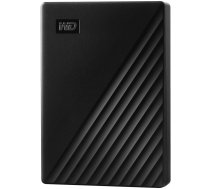 WD My Passport External Portable Hard Drive 5TB, USB 3.2 Black (WDBPKJ0050BBK-WESN)
