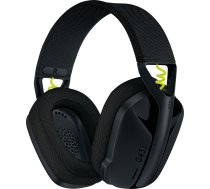 LOGITECH G435 Lightspeed Wireless Gaming Headphones, Black (981-001050)