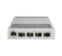 MikroTik CRS305-1G-4S+IN 5-Port Desktop Switch, 1 Gigabit Ethernet Port, 4 SFP+ 10Gbps Ports (CRS305-1G-4S+IN)