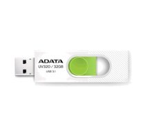 ADATA UV320 32GB USB 3.1 White/Green (AUV320-32G-RWHGN)