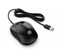 HP 1000 Wired Mouse, Black (4QM14AA)