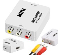 Fusion RCA to HDMI (+Audio) Video Signal Converter, White (FUSRCHDWH)