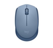 Logitech M171 Wireless Mouse, Blue/Grey (910-006866)