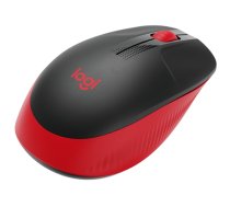 Logitech M190 Wireless Mouse, Red (910-005908)