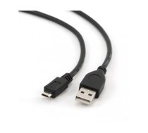 Gembird AM-MBM5P Micro USB 2.0 Cable 0.1m, Black (CCP-mUSB2-AMBM-0.1M)