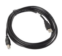 LANBERG CA-USBA-10CC-0018-BK USB Cable 1.8m USB 2.0 USB B, Black (CA-USBA-10CC-0018-BK)