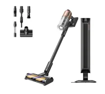 DREAME Z20 Station Vacuum Cleaner Dry Cordless Stick Suction Power 140000Pa, Black (VZV25A)