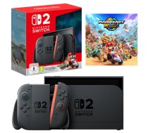 Nintendo Switch 2 + Mario Kart World Portable Game Console, Black (10015920)