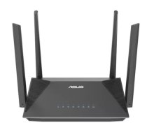 Asus RT-AX52 Wireless Router 2.4GHz/5GHz, Black (90IG08T0-MO3H00)