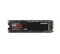 SAMSUNG 990 PRO M.2 4TB SSD NVMe PCIe 4.0 x4 (MZ-V9P4T0BW)