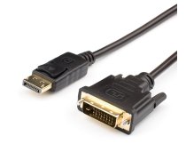 RoGer RO-DP2DVI-1.8M DisplayPort to DVI Cable 1.8m, Black (RO-DP2DVI-1.8M)