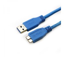 Sbox USB30-MICROUSB USB 3.0 A to Micro USB 3.0 B Male to Male 1.5m, Blue (2388902)