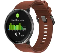 Polar Ignite 3 Titanium Sports Watch, Brown (900110028)