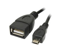 Reekin OTG Adapter - Micro USB B/M to USB A/F cable 0,20m (CAB-022-0,2M)