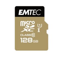 Emtec MicroSDXC 128GB EMTEC +Adapter CL10 EliteGold UHS-I 85MB/s Blister (ECMSDM128GXC10GP)