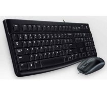 Logitech Desktop MK120 - DE USB QWERTZ German Black 920-002540 (920-002540)