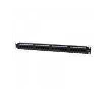 LogiLink Logilink Patch Panel 19 CAT6 24-Port Unshielded, Black (NP0004) (NP0004)