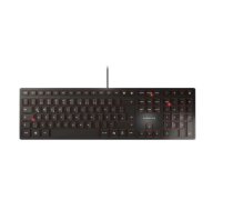 Cherry KC 6000 Slim USB QWERTZ German Black JK-1600DE-2 (JK-1600DE-2)