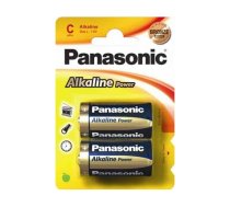 Panasonic Batterie Alkaline Baby C LR14 1.5V Power Bl. (2-Pack) LR14APB/2BP (LR14APB/2BP)