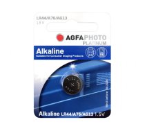 Agfa Photo AGFAPHOTO Batterie Alkaline LR44/AG13 1.5V Blister (1-Pack) 150-803470 (150-803470)