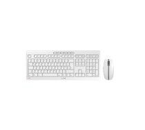 Cherry Stream Desktop - Standard - RF Wireless - QWERTZ - White - Mouse included JD-8500DE-0 (JD-8500DE-0)