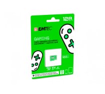 Emtec EMTEC 128GB microSDXC UHS-I U3 V30 Gaming Memory Card (Green) (ECMSDM128GXCU3G)