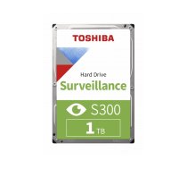 Toshiba HDD S300 Surveillance 1TB 5700rpm Sata III 64MB (D) HDWV110UZSVA (HDWV110UZSVA)