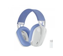 Logitech G435 LIGHTSPEED WRLS G Headset WHITE - EMEA -981-001074 (981-001074)