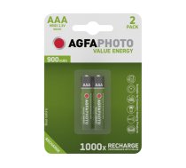 Agfa Photo AGFAPHOTO Akku NiMH, Micro, AAA, HR03, 1.2V/900mAh - Blister (4-Pack) (131-802756)