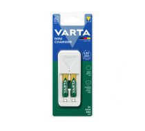 Varta Akku Universal Ladegerät, Mini Charger - inkl. Akkus, 2x AAA, Retail (57656 201 421)