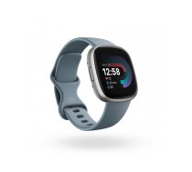 Fitbit FitBit Versa 4 Fitnesstracker Wasserfall Blau, Platinum - FB523SRAG (FB523SRAG)