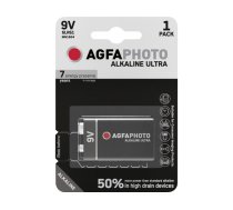 Agfa Photo AGFAPHOTO Battery Ultra Alkaline E-Block 9V (1-Pack) (110-851808)