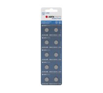 Agfa Photo AGFAPHOTO Battery Power Alkaline Knopfzelle LR44 V13GA AG13 (10-Pack) (150-805603)