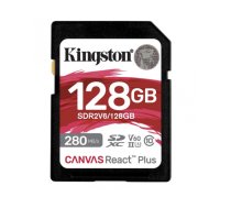 Kingston 128GB Canvas React Plus SDXC SDR2V6/128GB (SDR2V6/128GB)